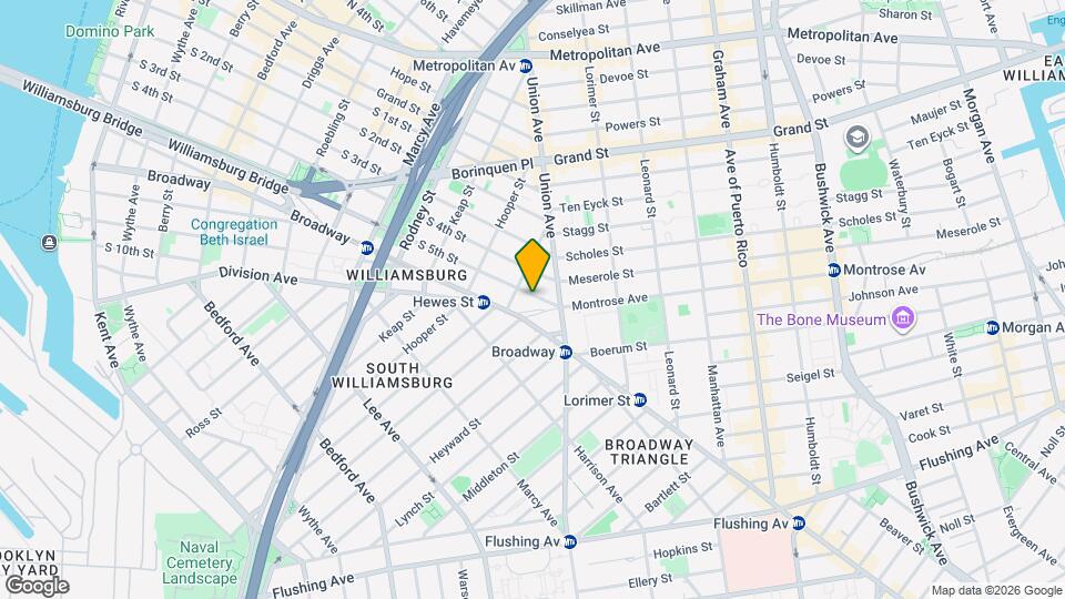 442 S 5th St Map and Location Details