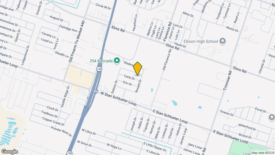303 Carly Dr Map and Location Details