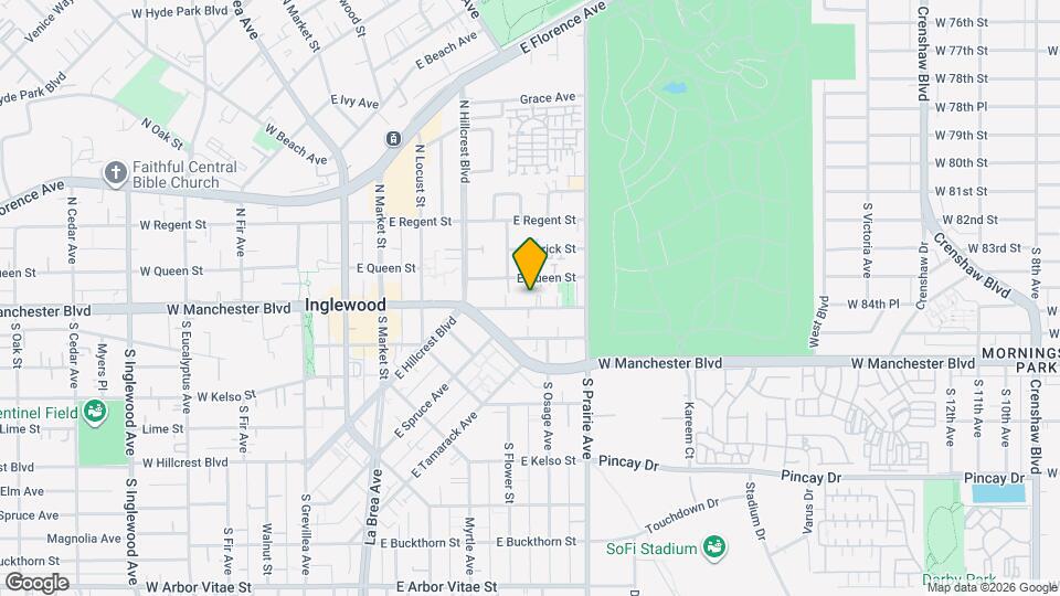 617 1/2 Manchester Ter Map and Location Details