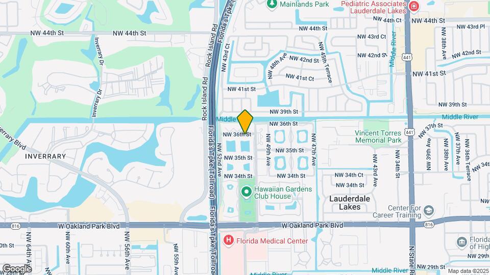 5000 NW 36th St, Unit 402 Map and Location Details