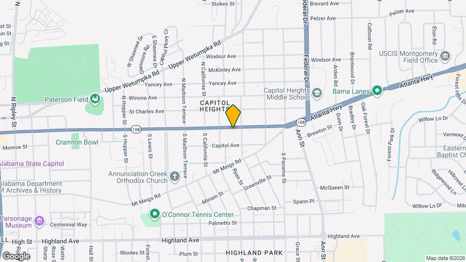 2030 Madison Ave Map and Location Details