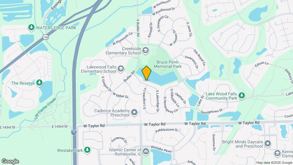 14029 S Lakeridge Dr Map and Location Details