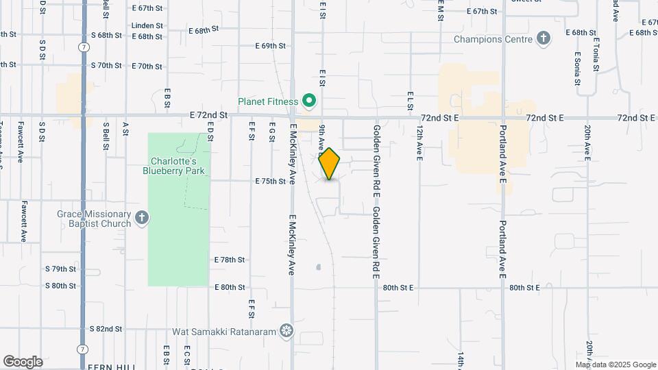 916 75th St E Mapa y Detalles de la Ubicación