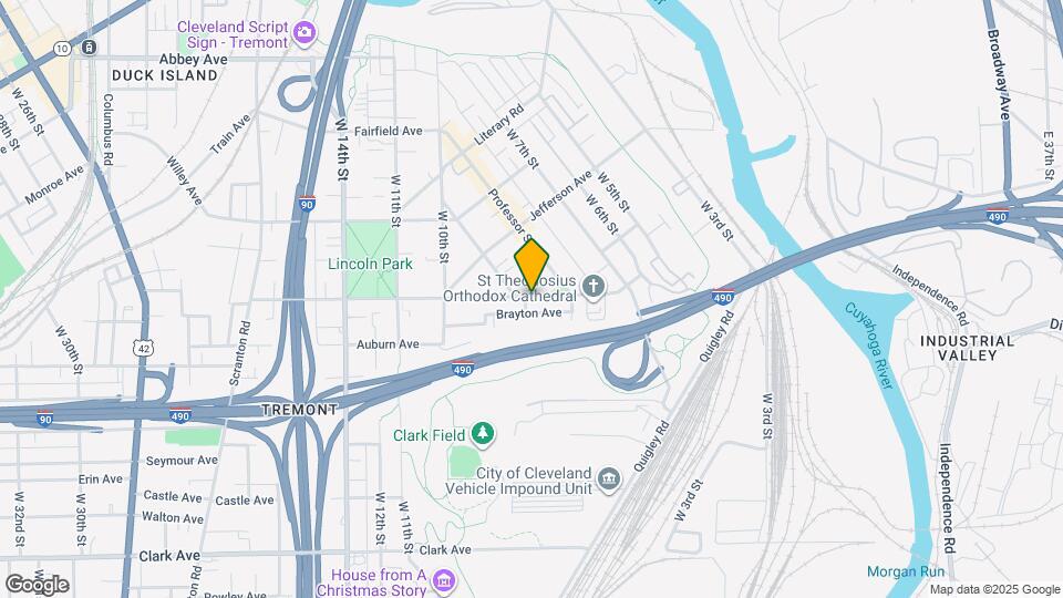 807 Starkweather Ave Mapa y Detalles de la Ubicación