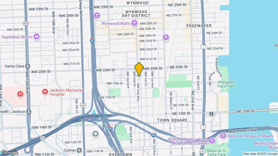 1900 NW 1st Pl, Unit A12 Mapa y Detalles de la Ubicación