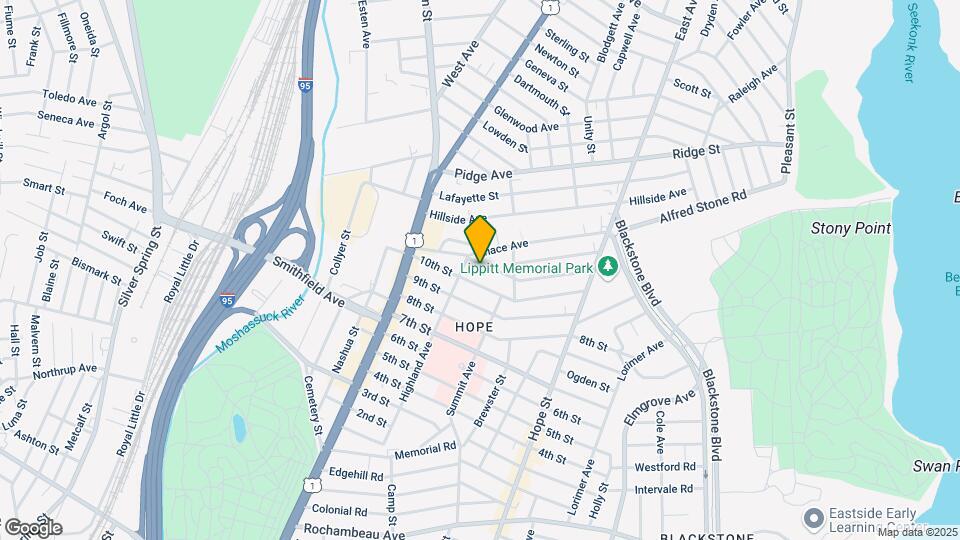 17 11th St, Unit 1 Map and Location Details