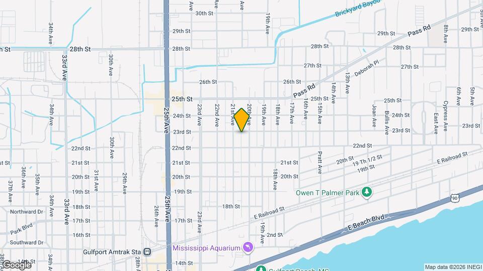 2223 20th Ave Map and Location Details