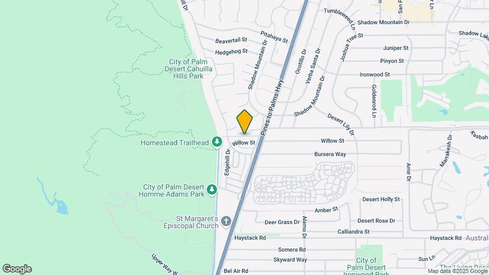 72714 Willow St Map and Location Details