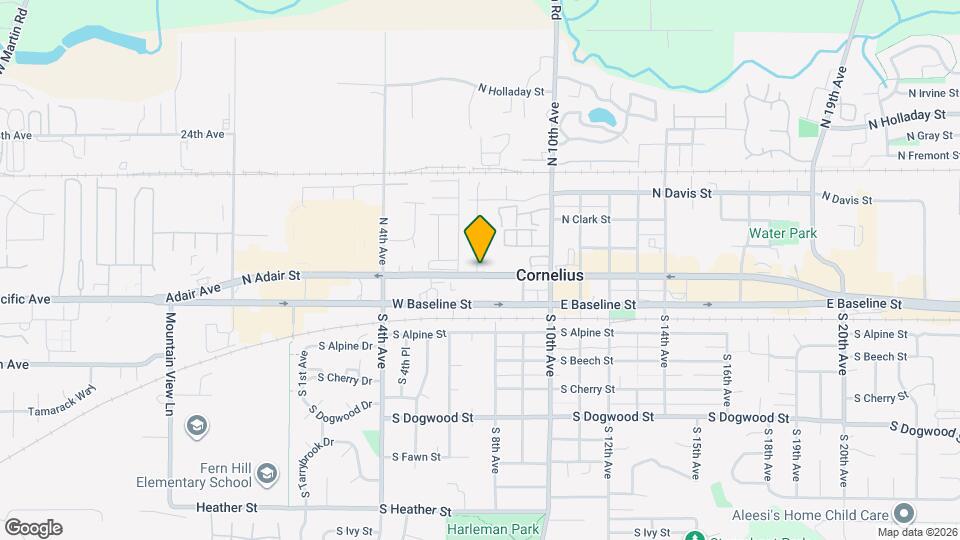 110 N 7th Ave Map and Location Details