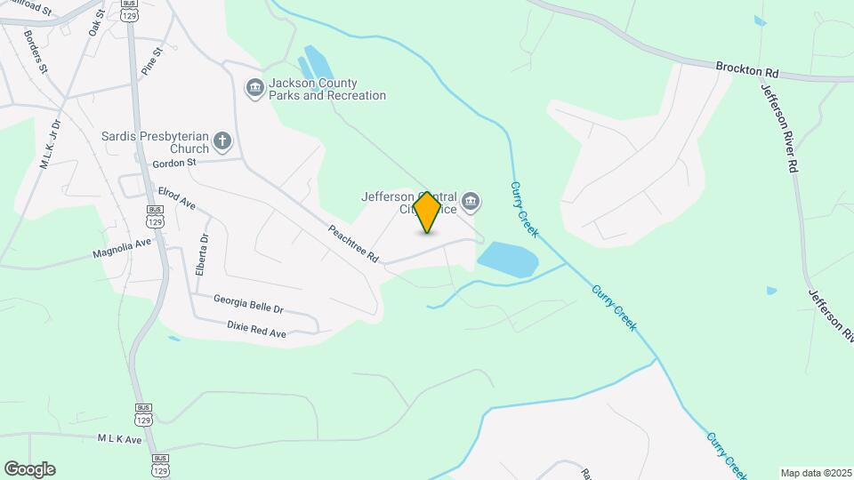 631 Peachtree Rd Map and Location Details