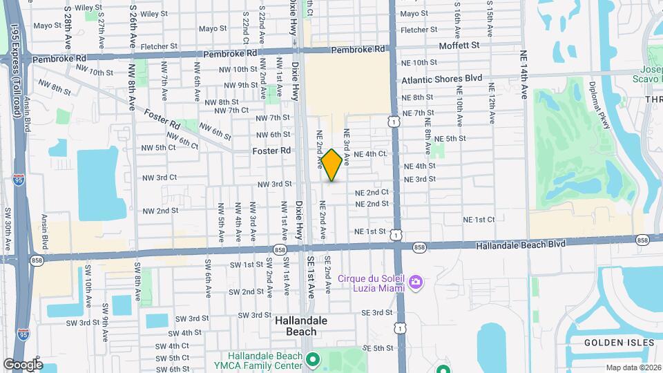 212 NE 3rd St Map and Location Details