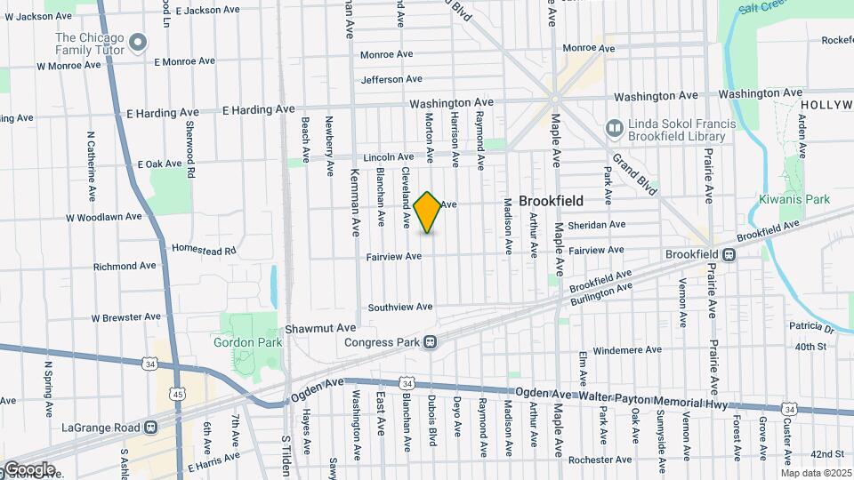 3734 Morton Ave Map and Location Details