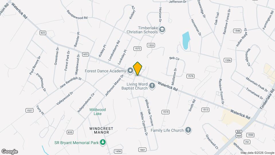 185 Moss Creek Dr Map and Location Details