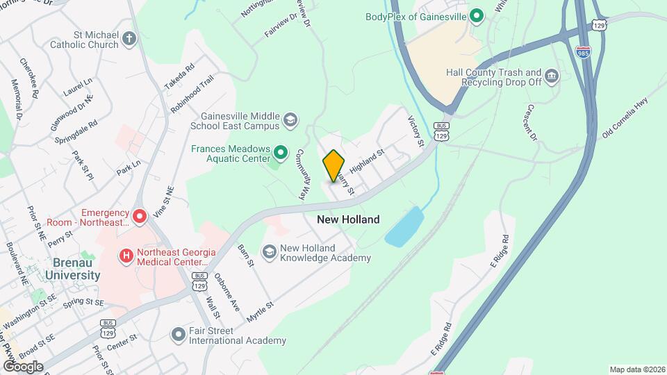 11 Liberty St Map and Location Details