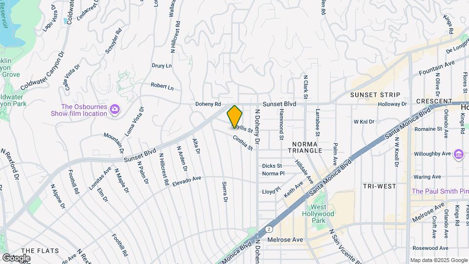 813 Cinthia St Map and Location Details