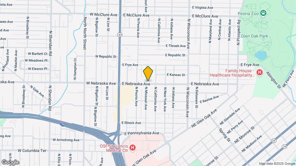 1900 N Missouri Ave Map and Location Details