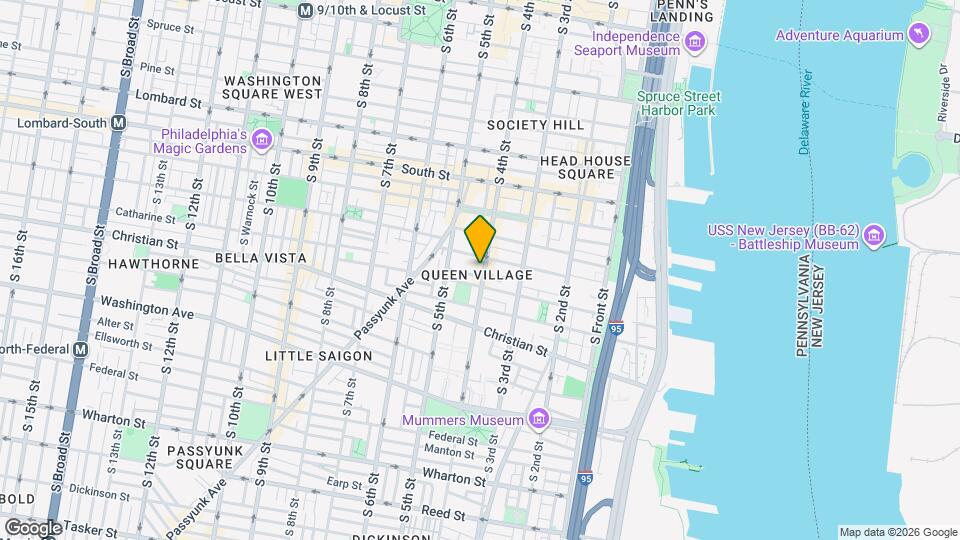 764 S 4th St Map and Location Details