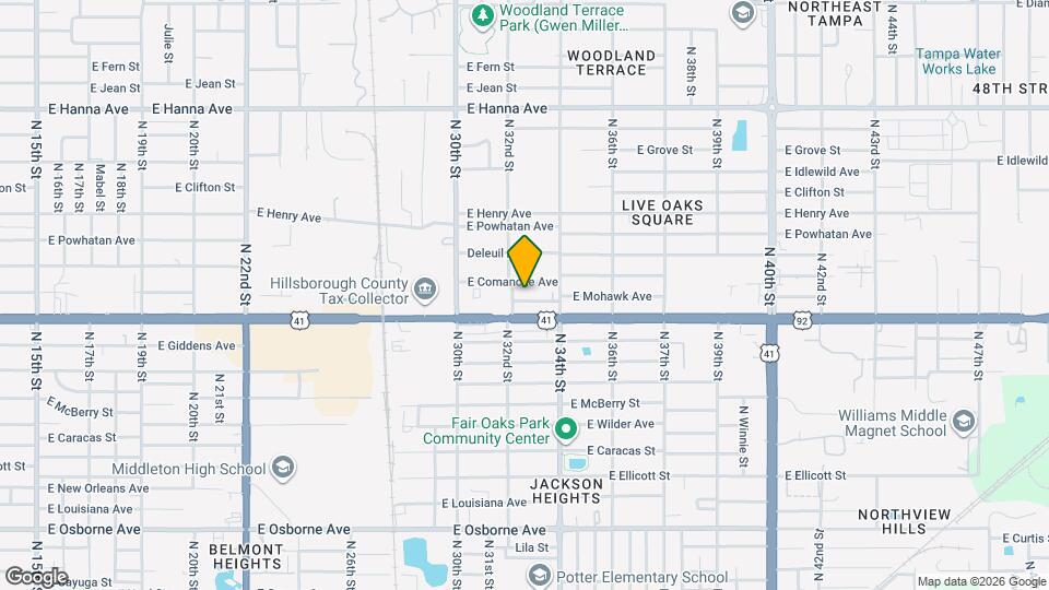 3206 E Mohawk Ave Map and Location Details