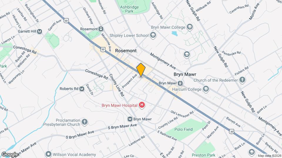 16 S Merion Ave Apartments and Nearby Bryn Mawr Apartments For Rent