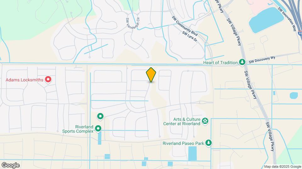 11681 SW Hawthorne Hill Rd Map and Location Details