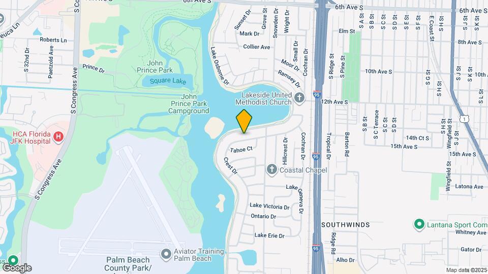 1415 Crest Dr Mapa y Detalles de la Ubicación