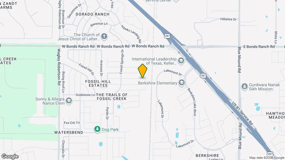 213 Emerald Creek Dr Map and Location Details