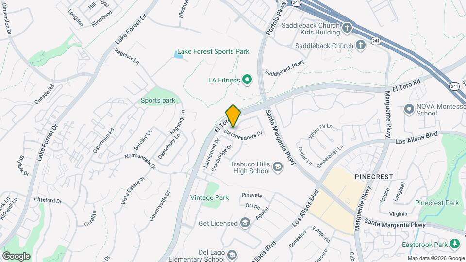 27232 Eastridge Dr Map and Location Details