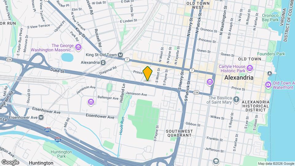 1437 Duke St Map and Location Details