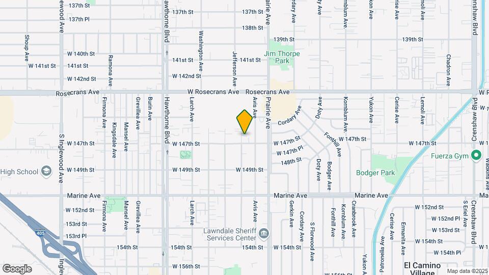 14616 Osage Ave Mapa y Detalles de la Ubicación