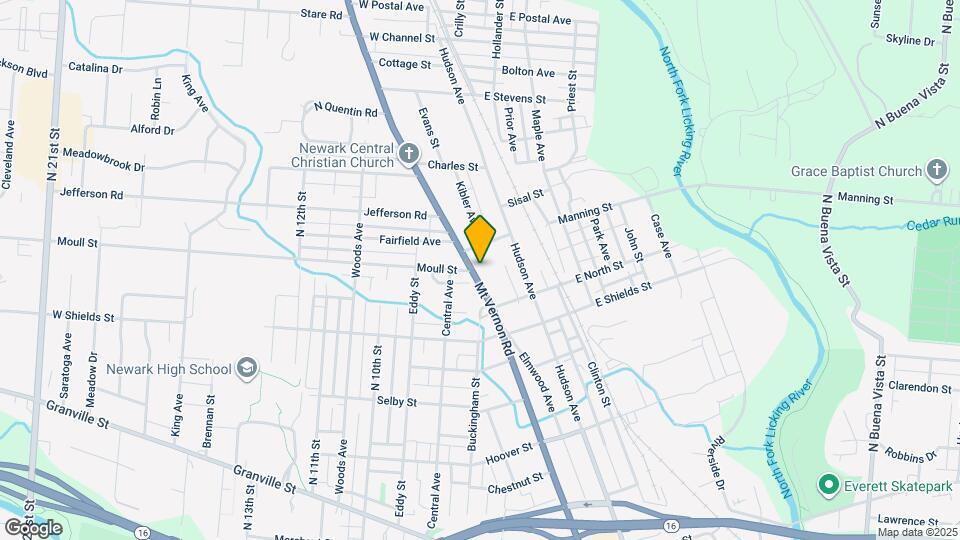 446 Mt Vernon Rd Map and Location Details