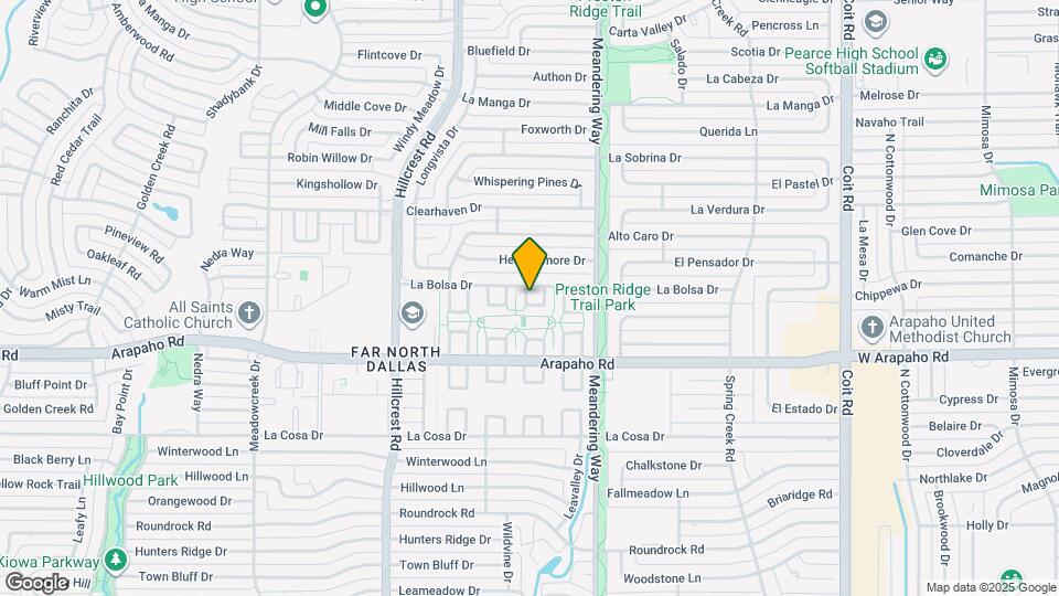 15712 Covewood Cir Map and Location Details