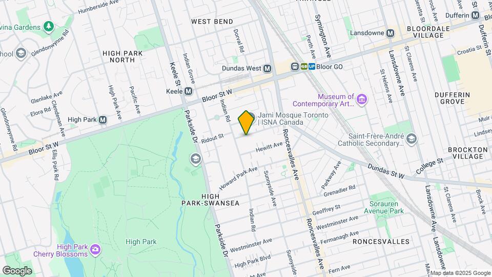 67 Boustead Ave Map and Location Details