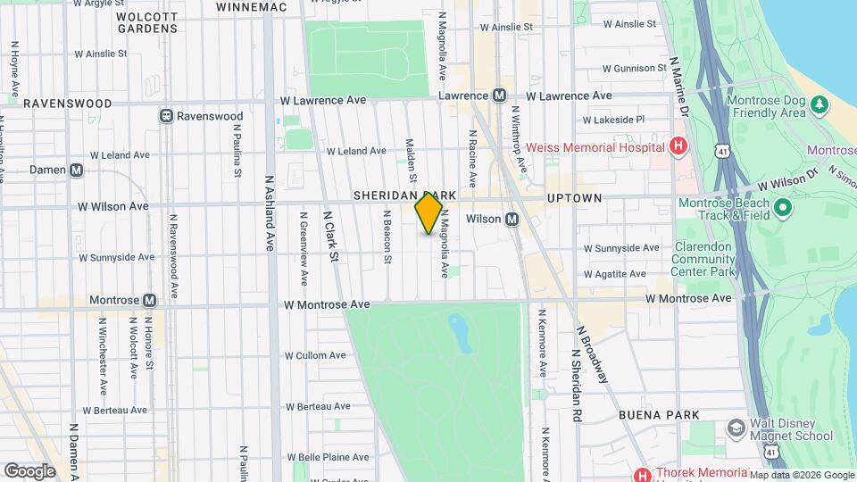 4507 Malden St Map and Location Details