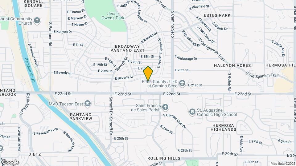 8546 E Seabury Ct Map and Location Details