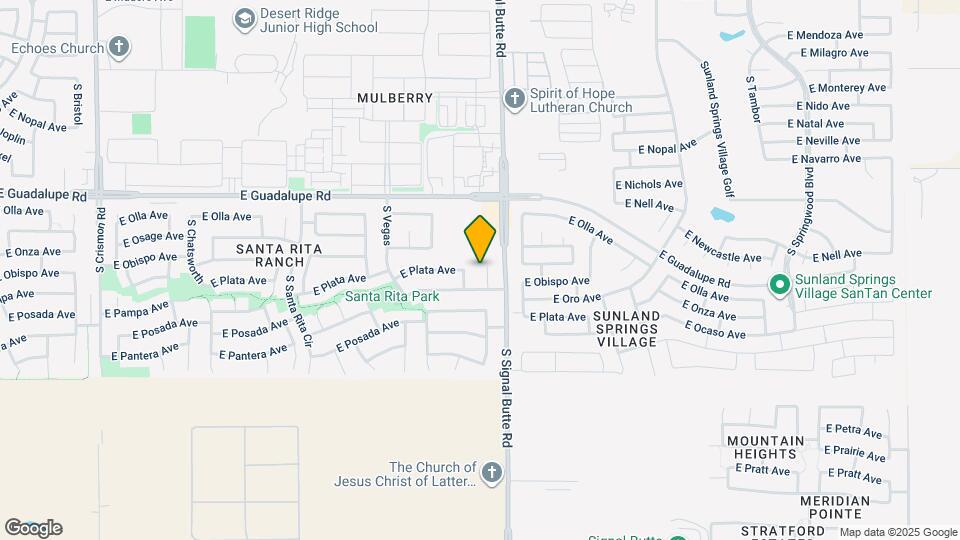 2946 S Del Rancho Cir Map and Location Details