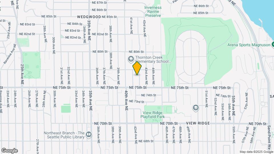 7537 42nd Ave NE Map and Location Details