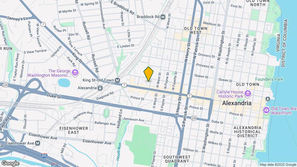 118 N Peyton St Map and Location Details