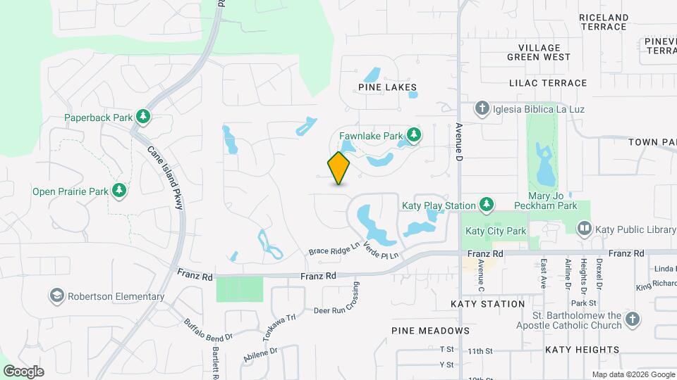 6318 Sunstone Falls Ln Map and Location Details