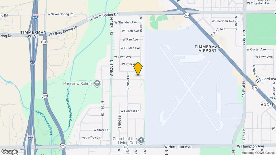 10332 W Villard Ave Map and Location Details