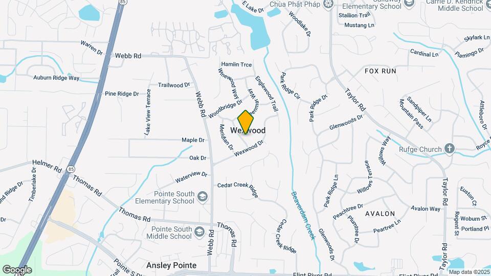 8318 Brittany Ln Map and Location Details