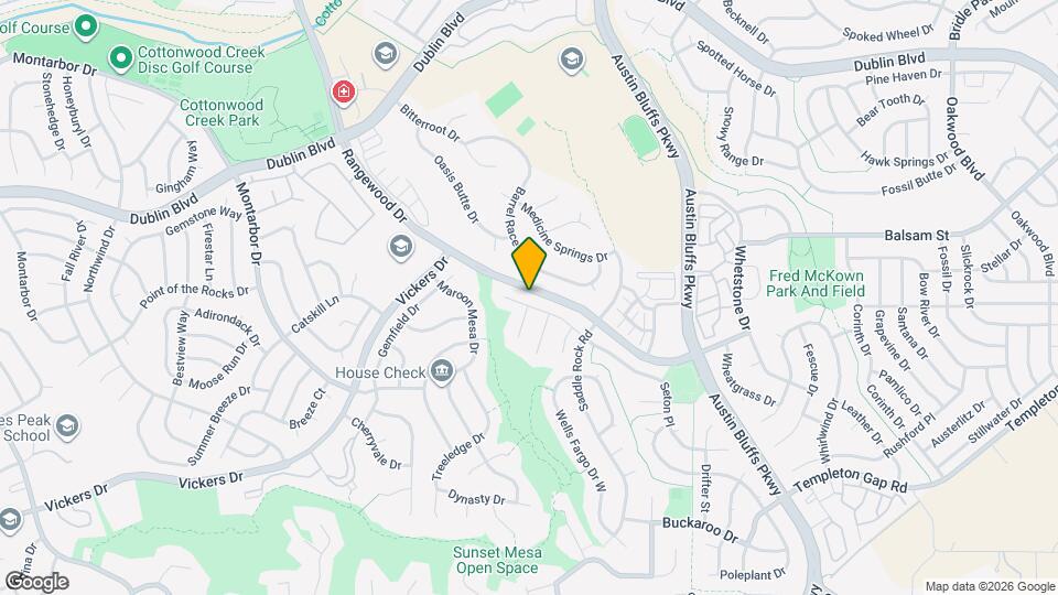 4490 Seton Pl Map and Location Details