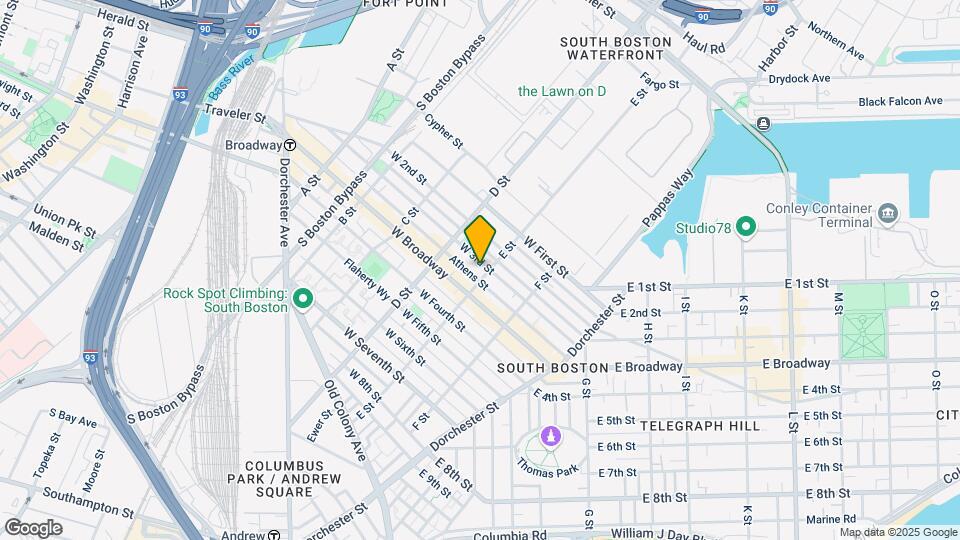 241 W 3rd St Map and Location Details