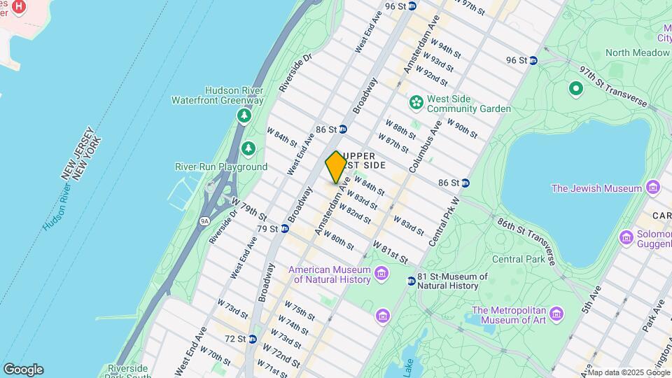 202 W 83rd St Mapa y Detalles de la Ubicación