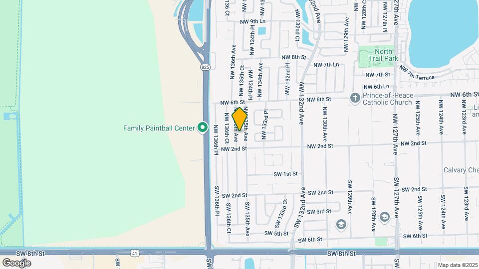 301 NW 136th Ave Map and Location Details