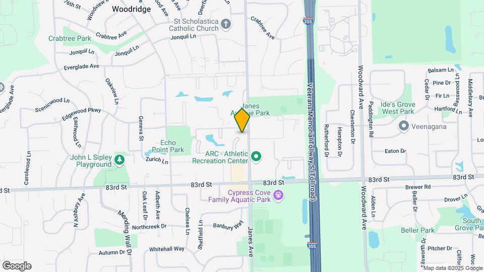 Woodbury Apartments Map and Location Details