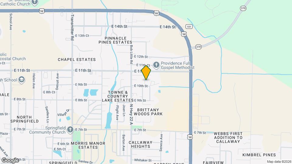 5115 E 10th St Map and Location Details