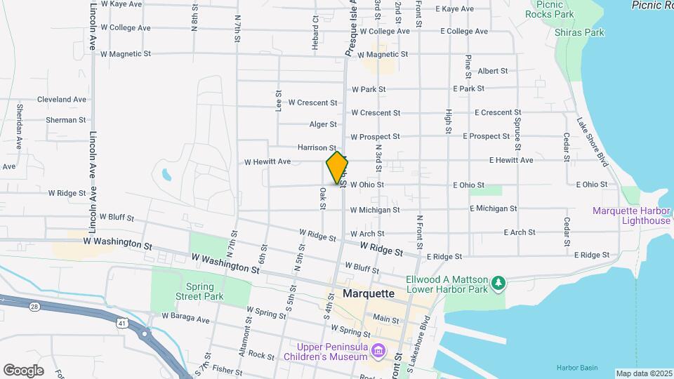 529 N 4th St, Unit Apt #1 Map and Location Details