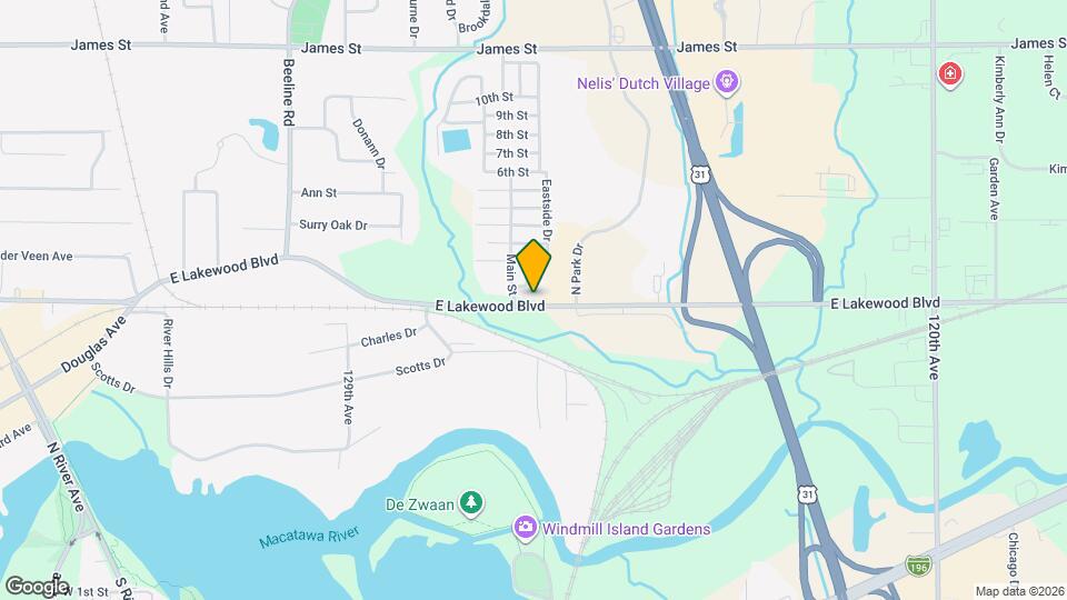 353 E Lakewood Blvd Map and Location Details