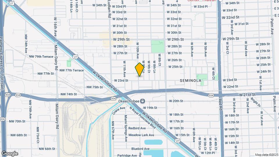 995 W 23rd St Map and Location Details