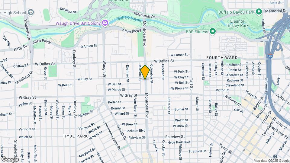 1300 Montrose Blvd Map and Location Details